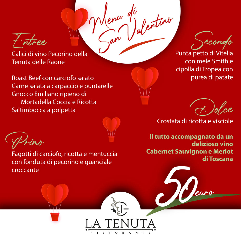 tenuta-dell-argento-civitavecchia-menu-san-valentino